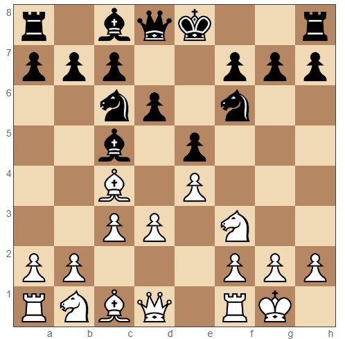 6.O-O Italian Game
